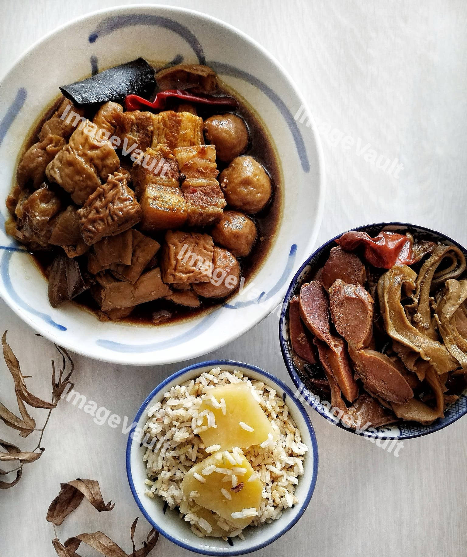 Braised pork belly